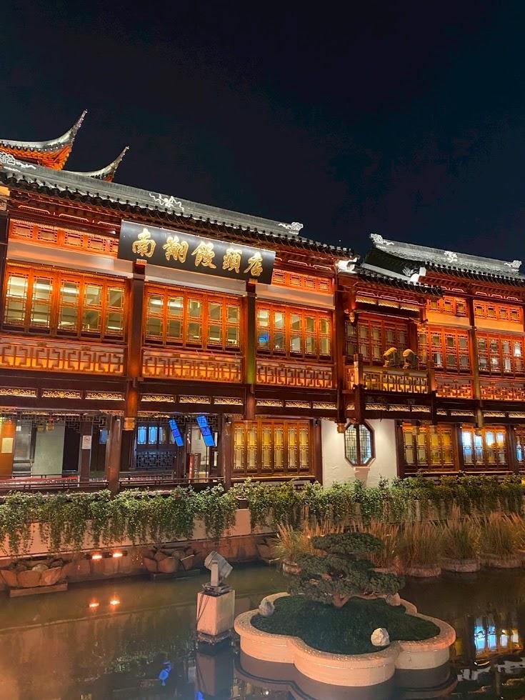 南翔饅頭店の店頭