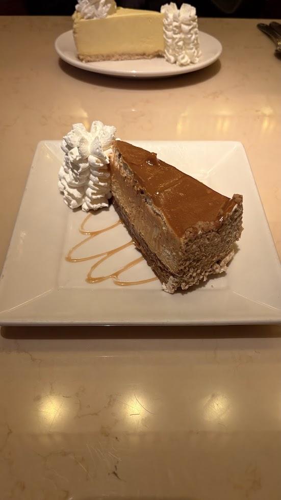 上海ディズニータウンで食べたチーズケーキ