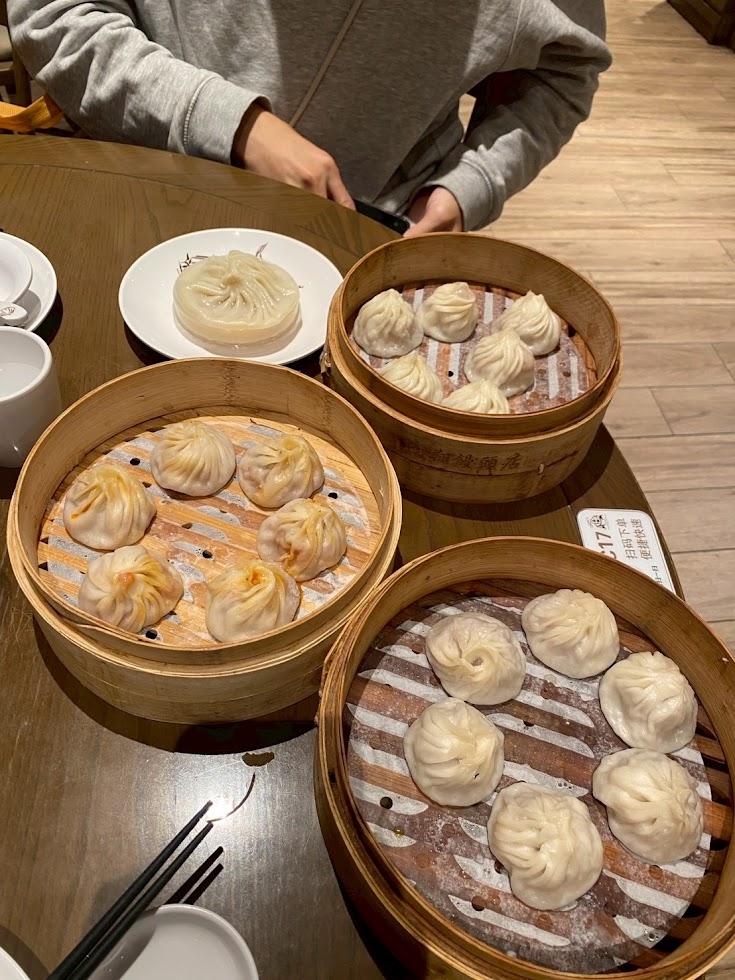 南翔饅頭店で食べた小籠包