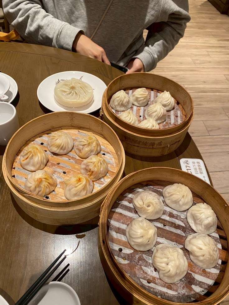 南翔饅頭店で食べた小籠包