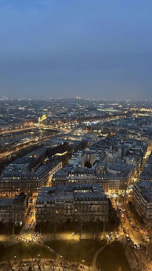 View from the Eiffel Tower