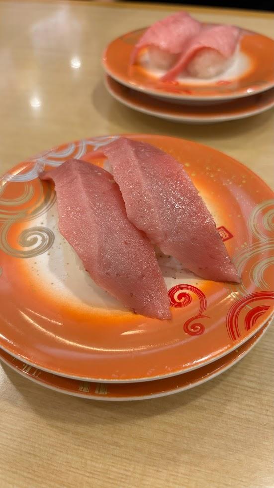 回転ずしトリトンの寿司