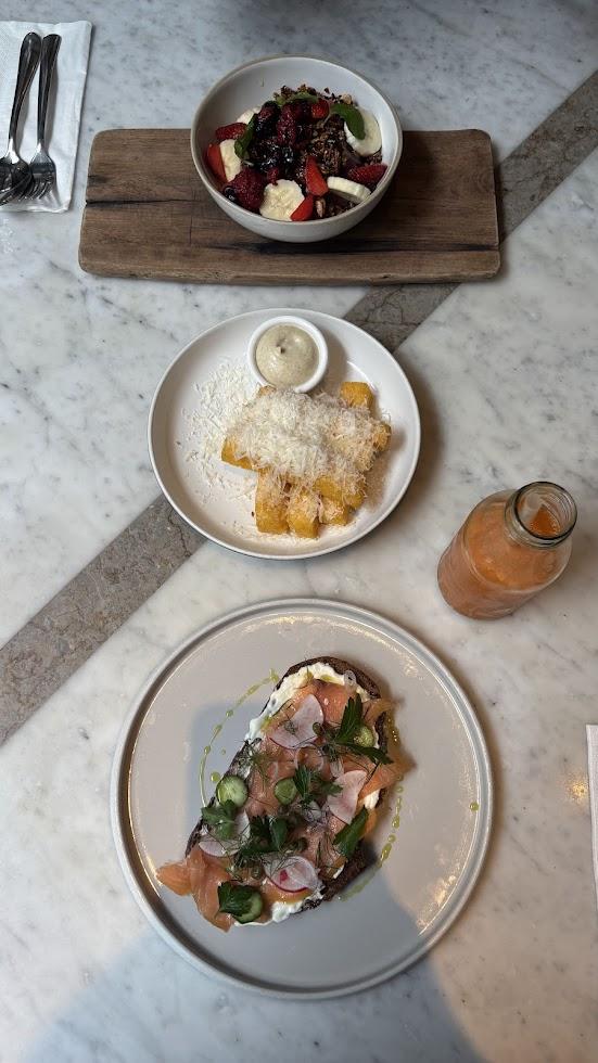 Sisterfieldsで食べた朝食