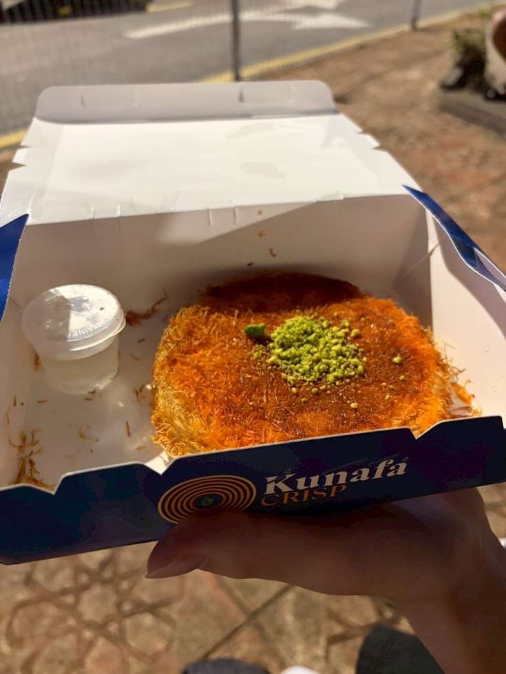 クアラルンプール最終日に食べたクナーファ