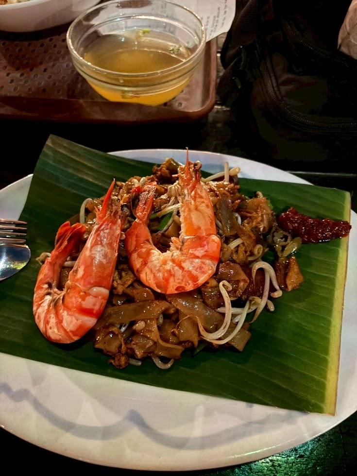 ナイトサファリで食べた夕食