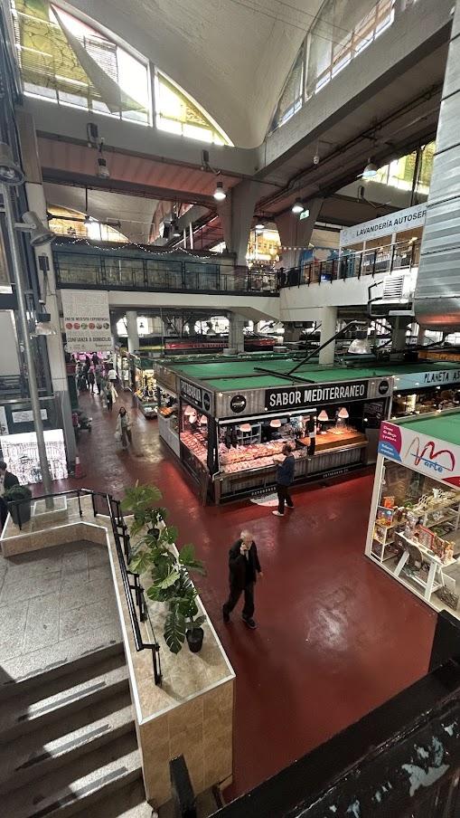 Inside the Cebada Market