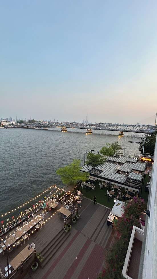 River View from the Hotel at Noon