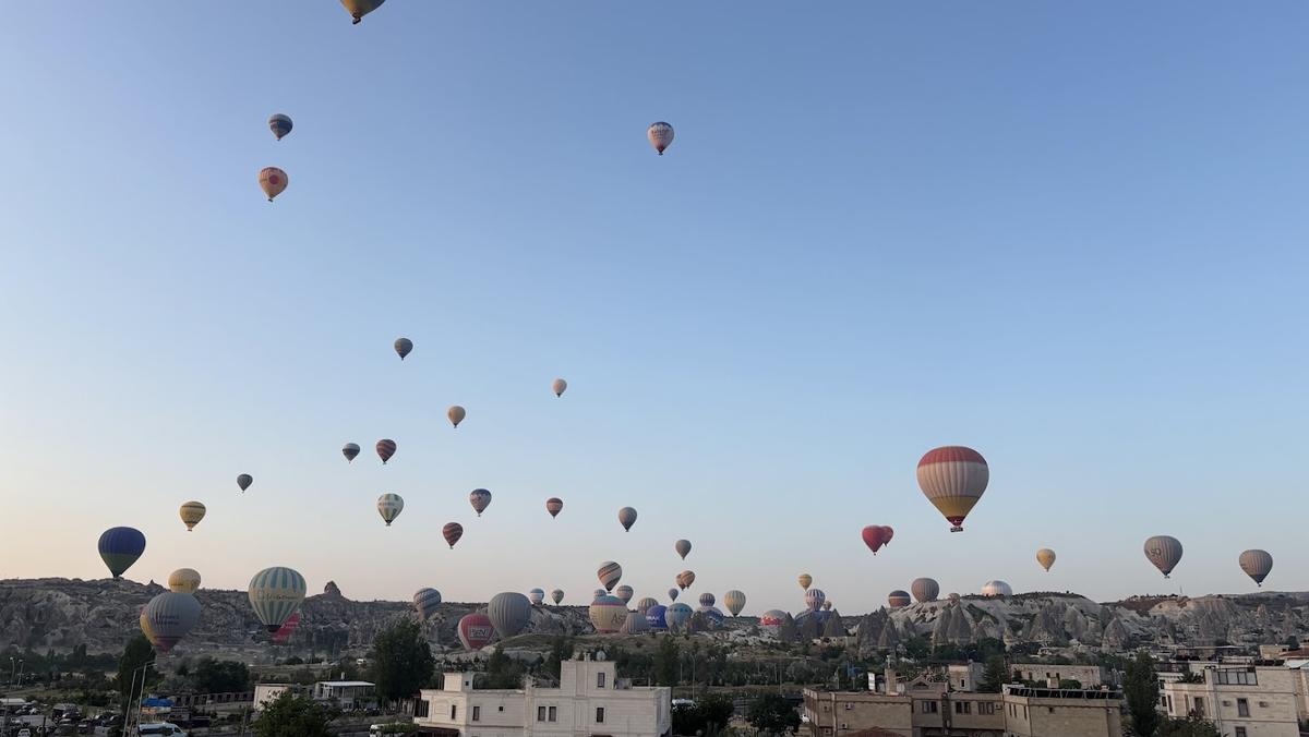 Balloons in Cappadocia